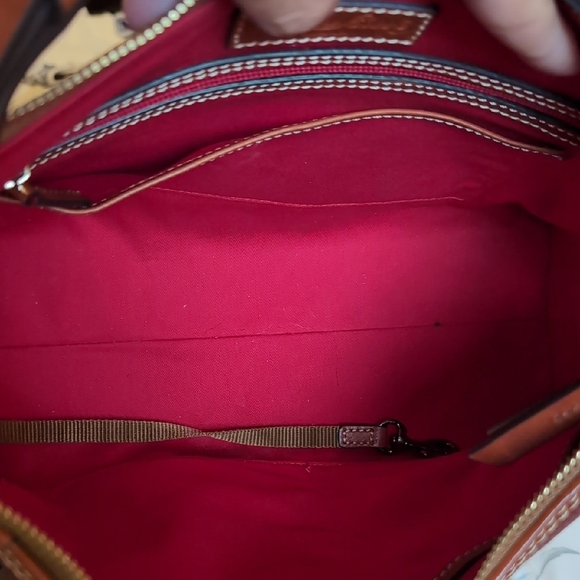 Dooney & Bourke Hobo Bag with Gold Accents - Picture 7 of 16